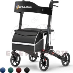 Foldable walker with anti-slip wheels in Tennessee